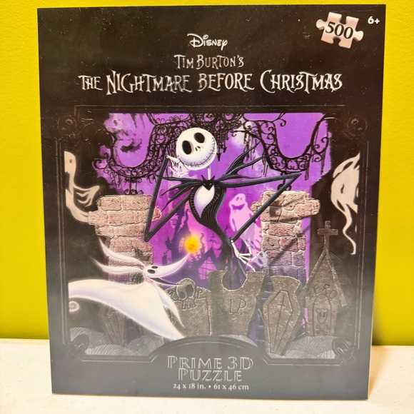 Disney The Nightmare Before Christmas Prime 3D Puzzle Jack Zero - Picture 1 of 11